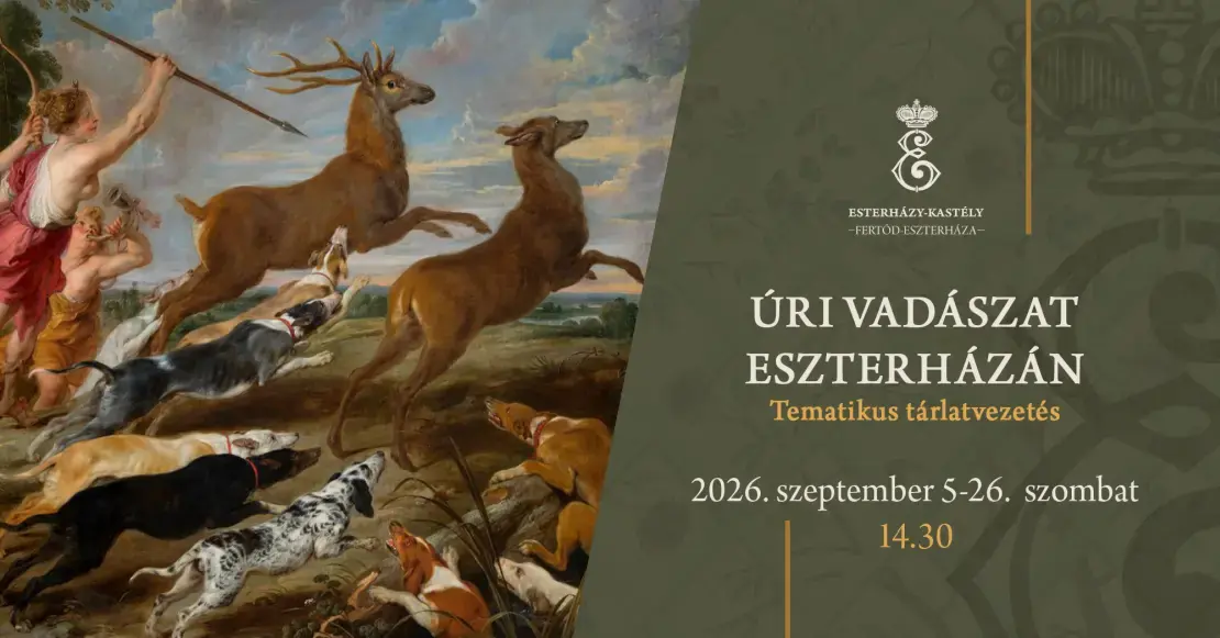 Úri vadászat Eszterházán — Esterházy-kastély, Fertőd, Fertőd