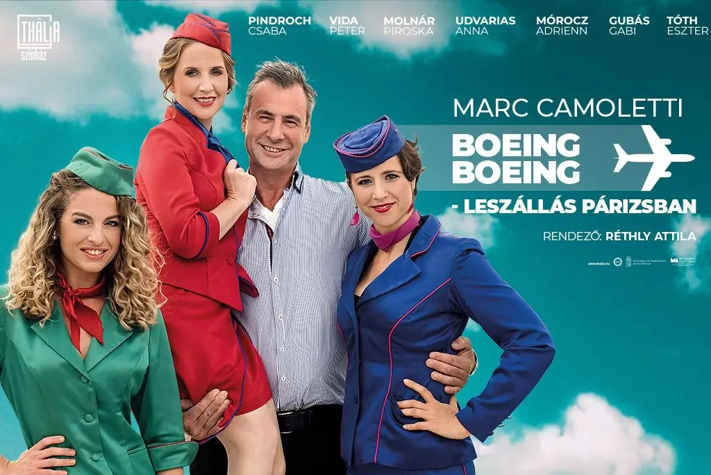 Boeing, Boeing - Leszállás Párizsban — Thália Színház, Budapest