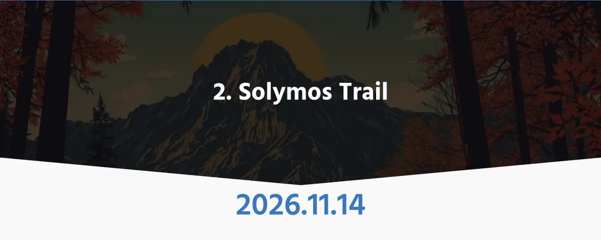 Solymos Trail 4/ 10/ 21/ 42 — Bartók Béla út, Gyöngyössolymos