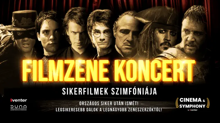FILMZENE KONCERT // Szolnok 10.29. — Csabagyöngye Kulturális Központ, Békéscsaba
