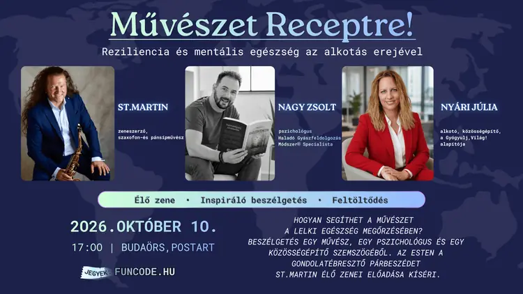 Művészet Receptre! — PostART, Budaörs