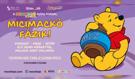 Micimackó fázik – gyerekműsor/családi program — Dörmögő Dömötör Színház - Kultik Dózsa Mozicentrum, Dunaújváros