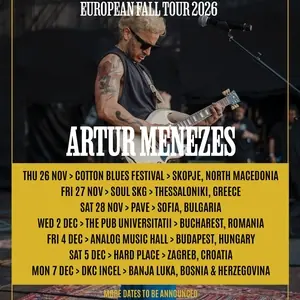 Artur Menezes — Analog Music Hall, Budapest