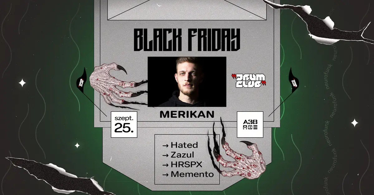 Drum Club with Merikan — A38, Budapest
