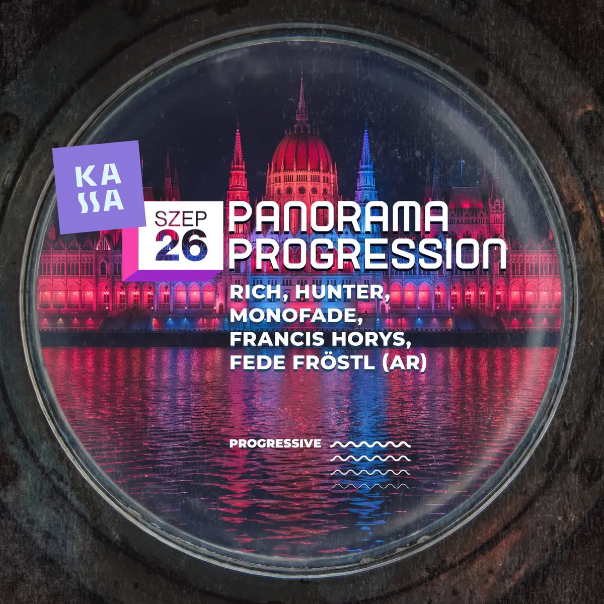 Panorama Session — Kassa Boat, Budapest