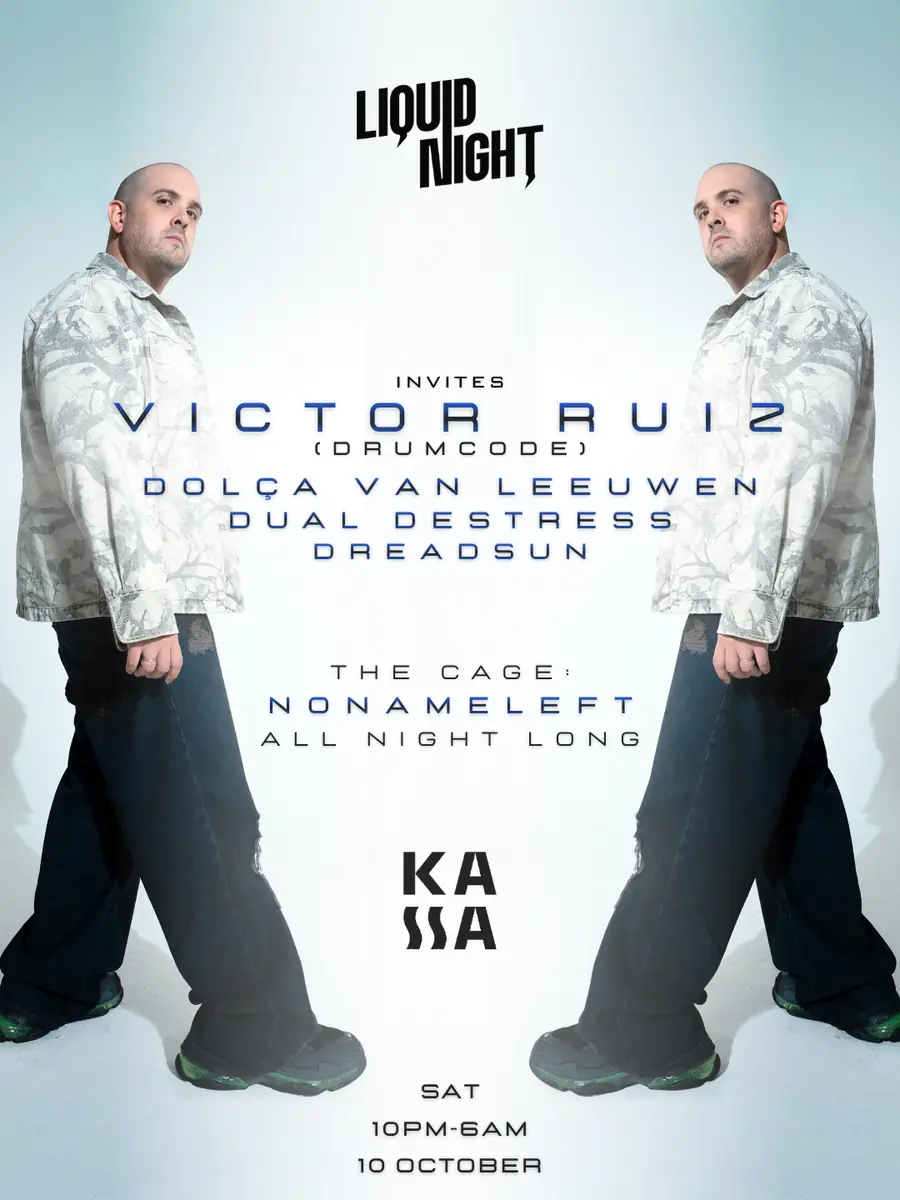 Liquid Night invites Victor Ruiz — Kassa Boat, Budapest