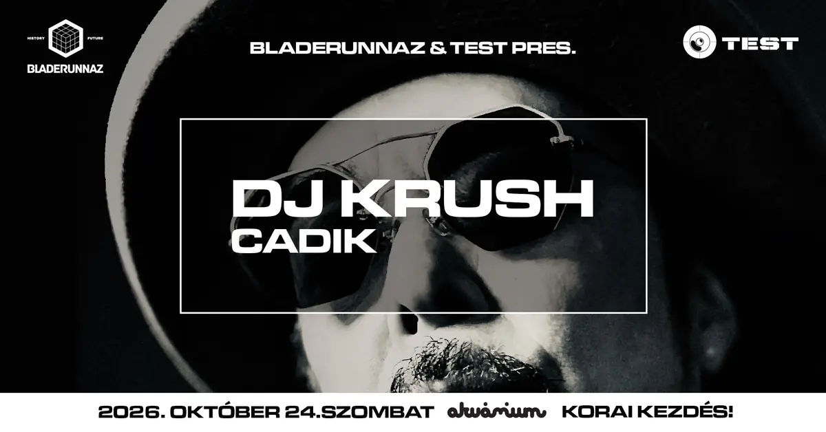 Test pres. DJ Krush — A38, Budapest