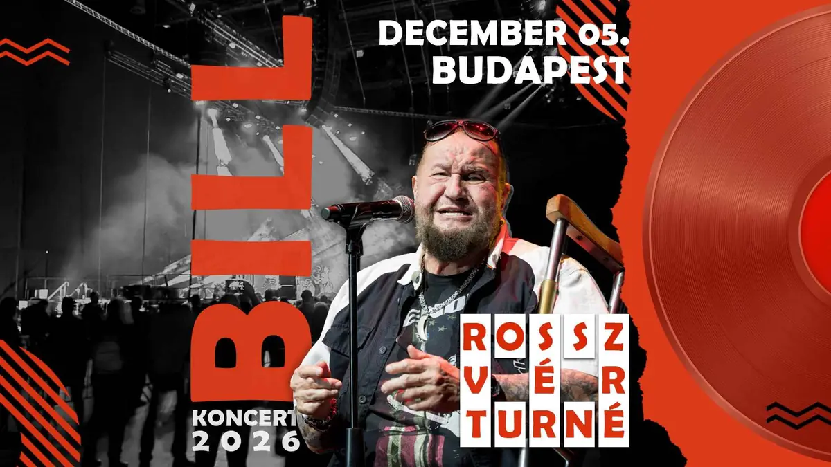 Deák Bill Gyula Rossz vér turné — Riz Levente Sport- és Rendezvényközpont, Budapest
