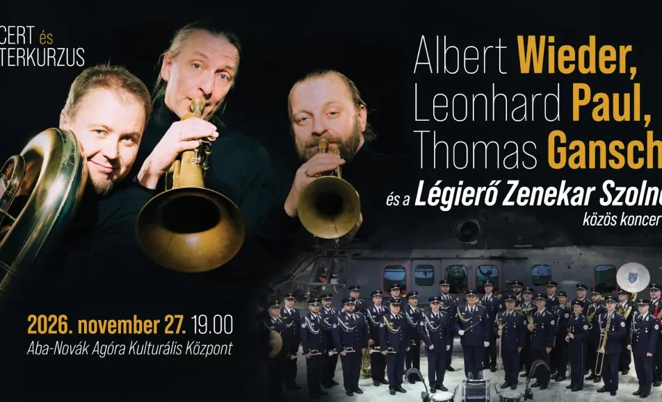 Koncert és mesterkurzus — Aba-Novák Agóra Kulturális Központ, Szolnok