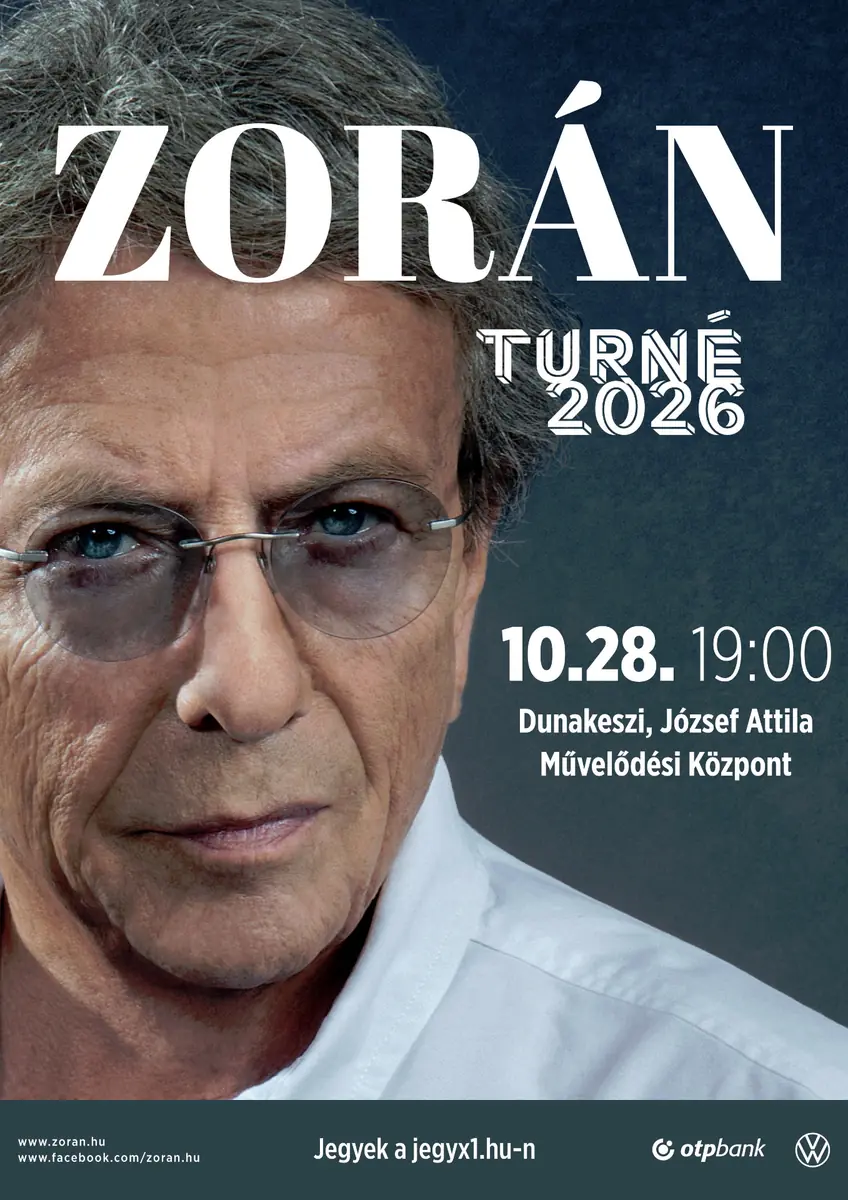 Zorán koncert — Dunakeszi - VOKE József Attila Művelődési Központ, Dunakeszi