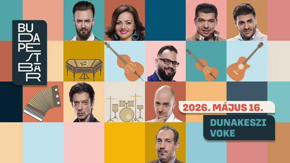 BUDAPEST BÁR KONCERT - DUNAKESZI — Dunakeszi - VOKE József Attila Művelődési Központ, Dunakeszi