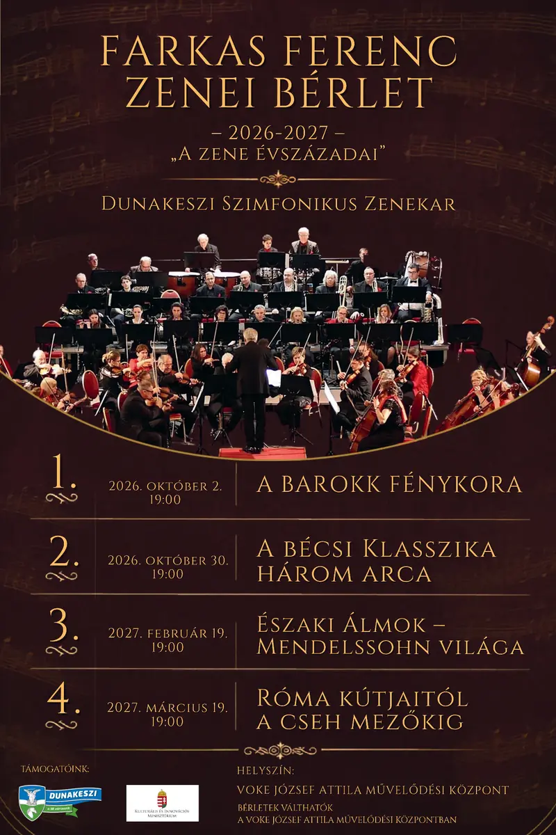 Északi álmok - Mendelssohn világa — Dunakeszi - VOKE József Attila Művelődési Központ, Dunakeszi