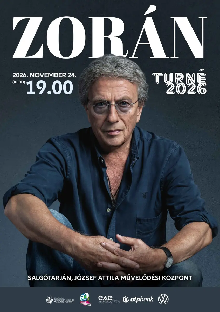 Zorán Turné 2026 — REMEK, Salgótarján