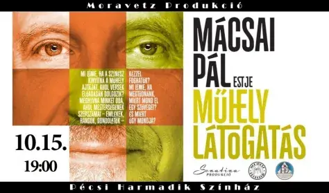 MÁCSAI PÁL Estje. Műhelylátogatás — Pécsi Harmadik Színház, Pécs