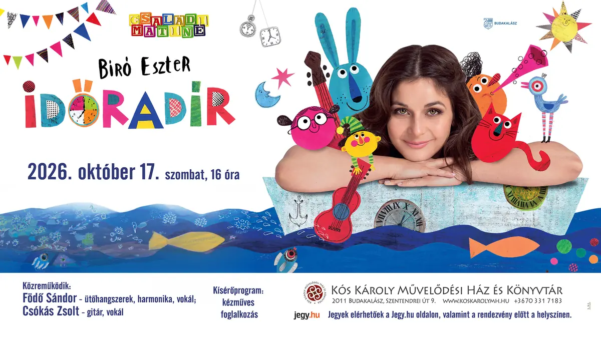 Családi Matiné – a Bíró Eszter Trió koncertje — Bálterem, Budakalász