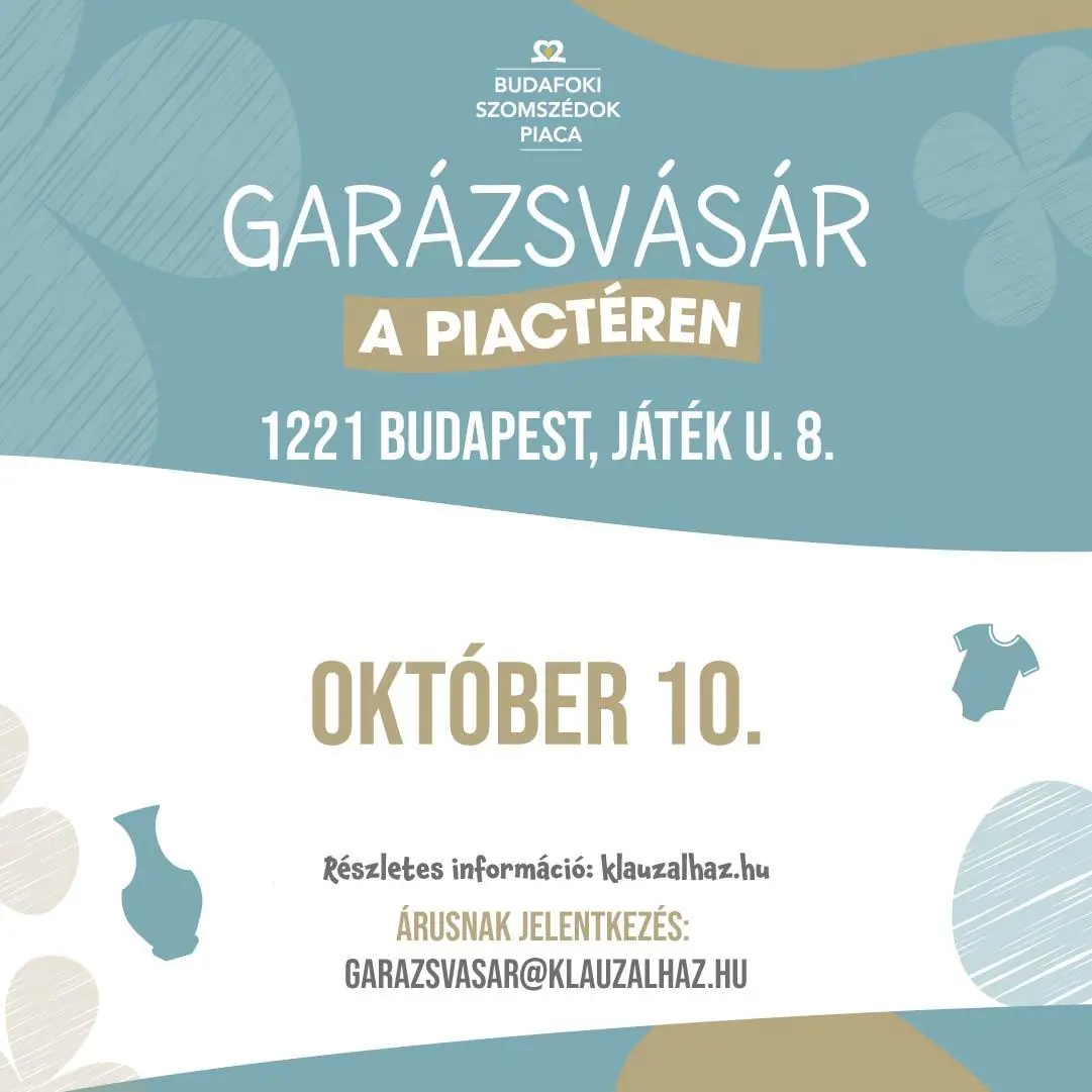 Garázsvásár a Piactéren II. — Budafoki Szomszédok Piaca, Budapest
