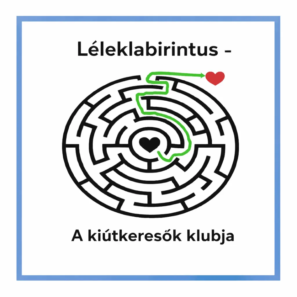 LÉLEKLABIRINTUS –→ KIÚTKERESŐK KLUBJA — eötvös10 művelődési ház, Budapest