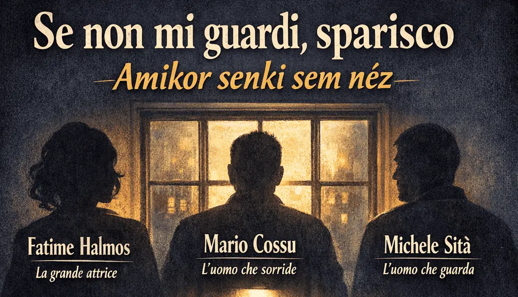 COLLETTIVO BUDALOL: AMIKOR SENKI NEM NÉZ / SE NON MI GUARDI, SPARISCO — eötvös10 művelődési ház, Budapest
