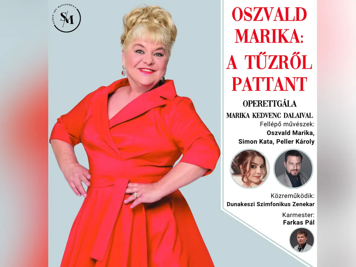 OSZVALD MARIKA: A TŰZRŐL PATTANT — PKK Apáczai Művelődési Ház, Pécs