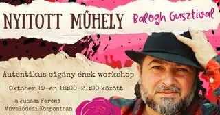 Faluház Folk – Nyitott műhely // Balogh Gusztival