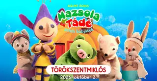 Mazsola és Tádé – zenés bábjáték