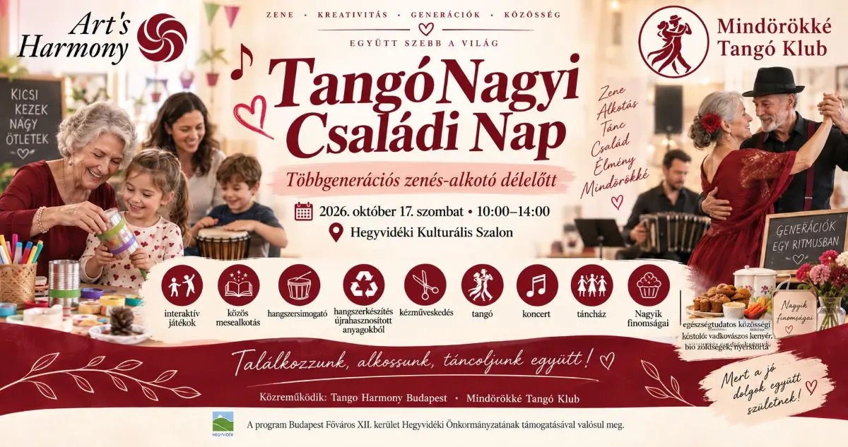 TangóNagyi Családi Nap — Hegyvidéki Kulturális Szalon, Budapest