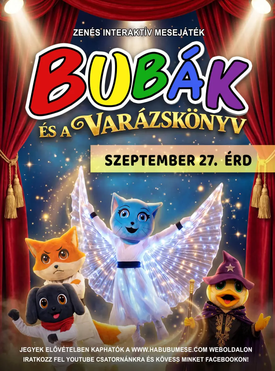 Bubák és a Varázskönyv — SZEPES, Érd