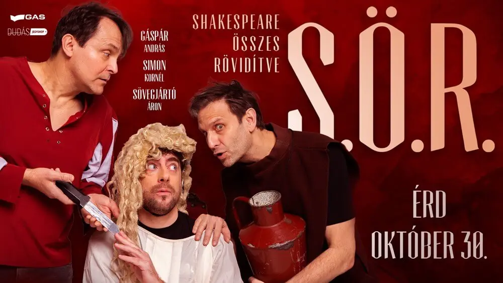 S.Ö.R.  SHAKESPEARE ÖSSZES RÖVIDÍTVE – Érd — SZEPES, Érd