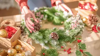 Galéria Kreatív Műhely – adventi koszorú készítés