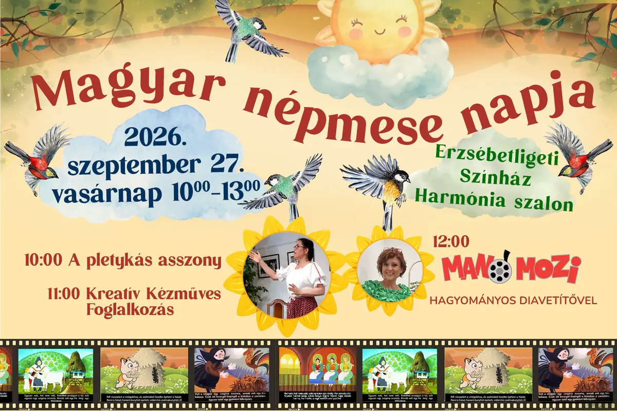 Magyar Népmese Napja — Harmónia Szalon, Budapest