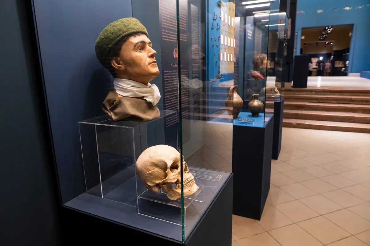 Voltunk, mint ti. Arcrekonstrukciók a római korból — Aquincumi Múzeum, Budapest