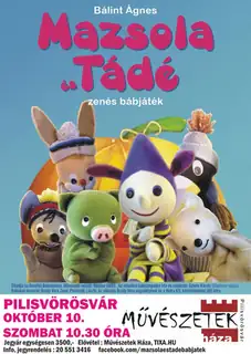 Mazsola és Tádé-zenés bábjáték