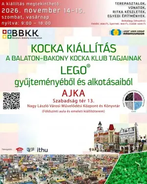 Kocka kiállítás — Nagy László Városi Művelődési Központ & Könyvtár, Ajka
