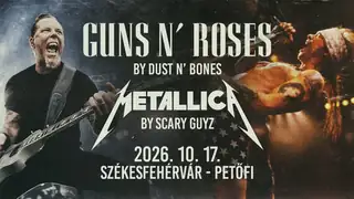 Guns N' Roses + Metallica tribute 💥 Dust N' Bones, Scary Guyz 💥 Székesfehérvár, Petőfi