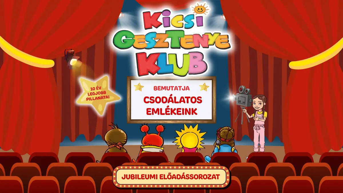 Kicsi Gesztenye Klub – Csodálatos emlékeink – Jubileumi előadássorozat — Gyöngyök Mátra Művelődési Központ, Gyöngyös