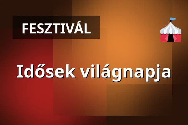 Idősek világnapja · tápiószele, Tápiószele