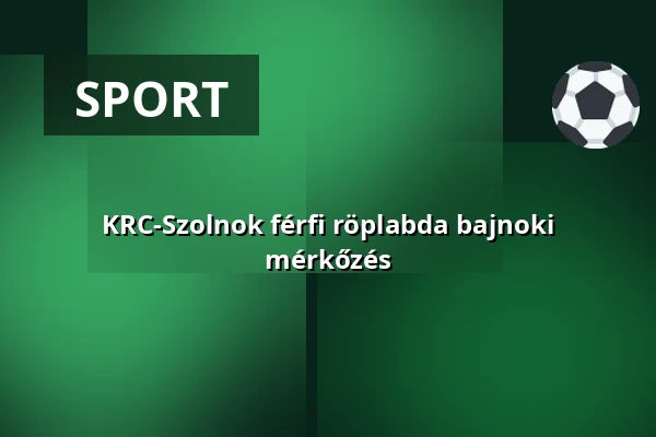 KRC-Szolnok férfi röplabda bajnoki mérkőzés — Messzi István Sportcsarnok, Kecskemét
