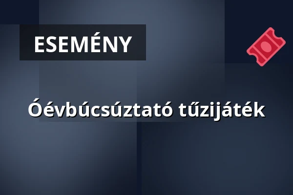 Óévbúcsúztató tűzijáték — Dunaszentpál, Dunaszentpál
