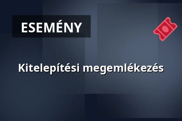 Kitelepítési megemlékezés — Györköny, Györköny