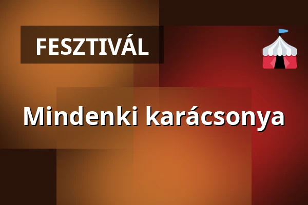 Mindenki karácsonya — Erdőbénye, Erdőbénye