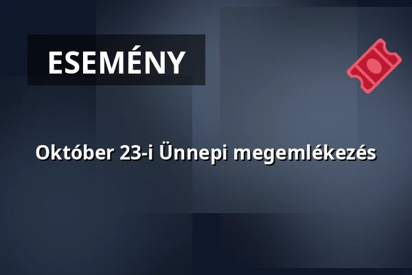 Október 23-i Ünnepi megemlékezés — Köveskál, Köveskál