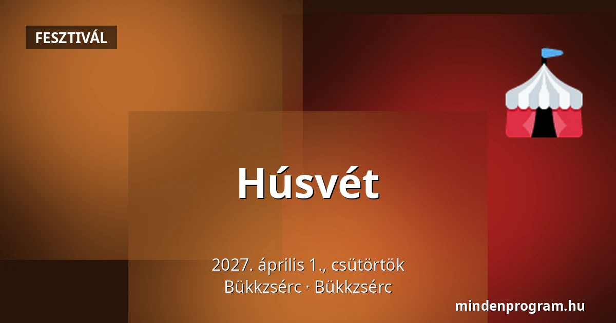 Húsvét · Bükkzsérc, Bükkzsérc