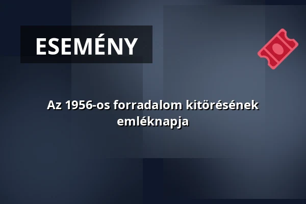 Az 1956-os forradalom kitörésének emléknapja — Bükkzsérc, Bükkzsérc