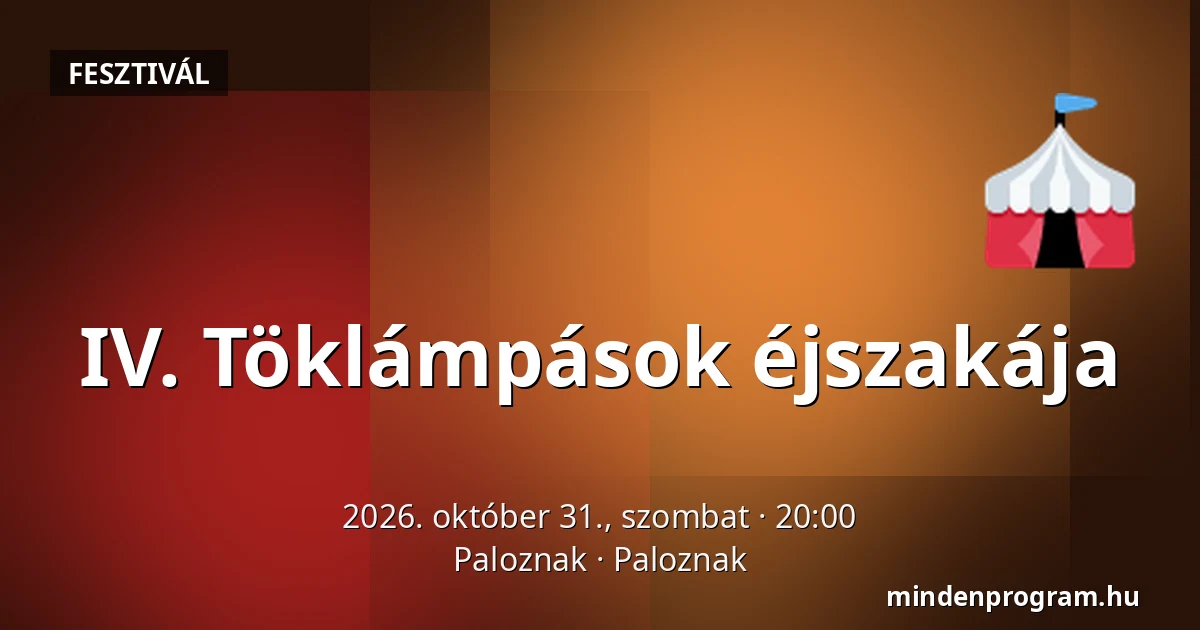 IV. Töklámpások éjszakája — Paloznak, Paloznak