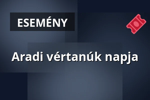 Aradi vértanúk napja — Erdőkertes, Erdőkertes