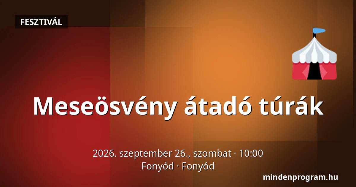 Meseösvény átadó túrák — Fonyód, Fonyód