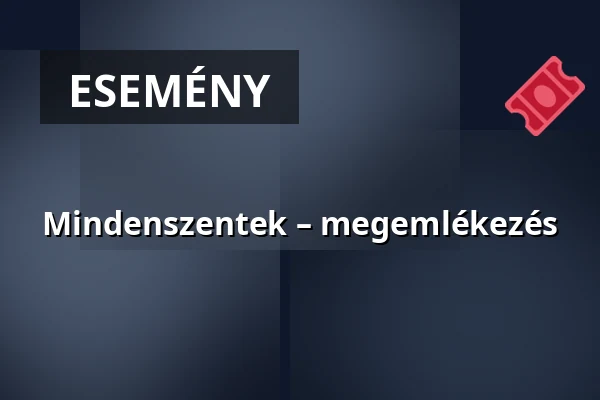 Mindenszentek – megemlékezés — Dombóvár, Dombóvár