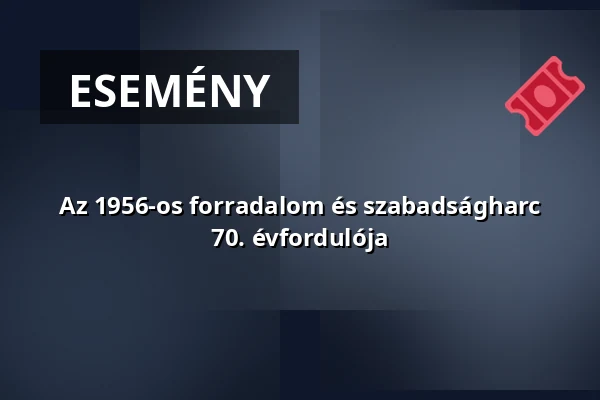 Az 1956-os forradalom és szabadságharc 70. évfordulója — Kiskőrös, Kiskőrös
