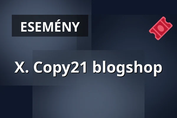 X. Copy21 blogshop — Pázmány Péter Katolikus Egyetem, Jog- És Államtudományi Kar, Budapest