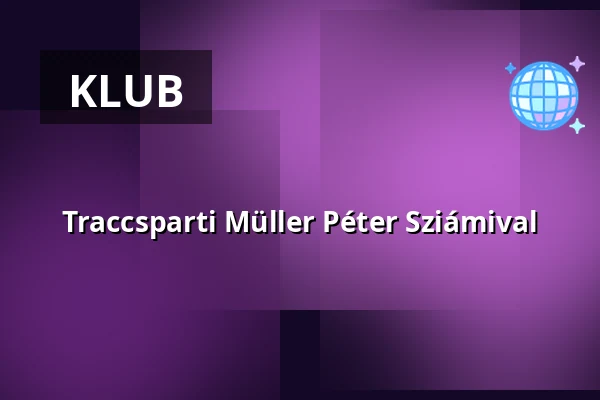 Traccsparti Müller Péter Sziámival — Darnay. Pince, Rendezvénypajta És Piknikkert, Gyenesdiás